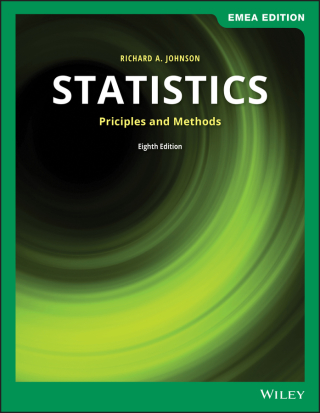 Imagen de portada: Statistics: Principles and Methods, EMEA Edition 8th edition 9781119588948