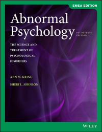 Cover image: Abnormal Psychology: The Science and Treatment of Psychological Disorders, EMEA Edition 14th edition 9781119586302