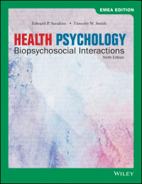 Cover image: Health Psychology: Biopsychosocial Interactions, EMEA Edition 9th edition 9781119586937