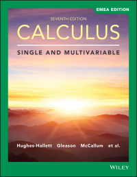 Immagine di copertina: Calculus: Single and Multivariable, EMEA Edition 7th edition 9781119585817