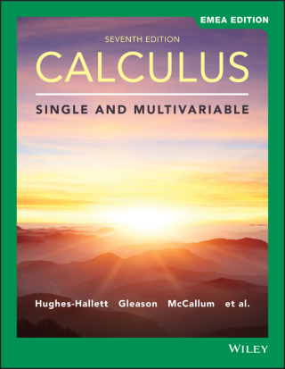 Omslagafbeelding: Calculus: Single and Multivariable, EMEA Edition 7th edition 9781119585817