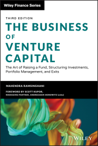 Imagen de portada: The Business of Venture Capital 3rd edition 9781119639688