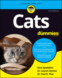 Cover image: Cats For Dummies 3rd edition 9781119646266