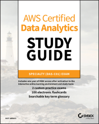 Imagen de portada: AWS Certified Data Analytics Study Guide 1st edition 9781119649472