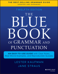 Imagen de portada: The Blue Book of Grammar and Punctuation 12th edition 9781119653028