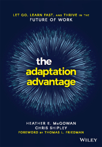 Cover image: The Adaptation Advantage: Let Go, Learn Fast, and Thrive in the Future of Work 1st edition 9781119653097