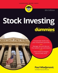 Cover image: Stock Investing For Dummies 6th edition 9781119660767