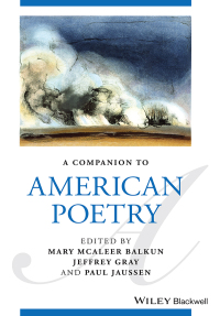 Imagen de portada: A Companion to American Poetry 1st edition 9781119669722