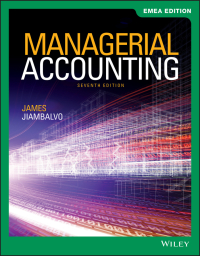 Cover image: Managerial Accounting, EMEA Edition 7th edition 9781119668329