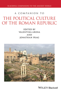 Cover image: A Companion to the Political Culture of the Roman Republic 1st edition 9781119673712