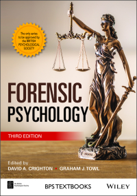 Cover image: Forensic Psychology 3rd edition 9781119673545