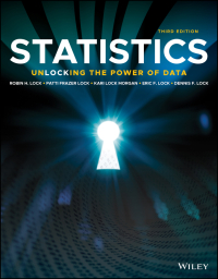 Cover image: Statistics: Unlocking the Power of Data 3rd edition 9781119682165