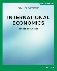 Cover image: International Economics, EMEA Edition 13th edition 9781119667520