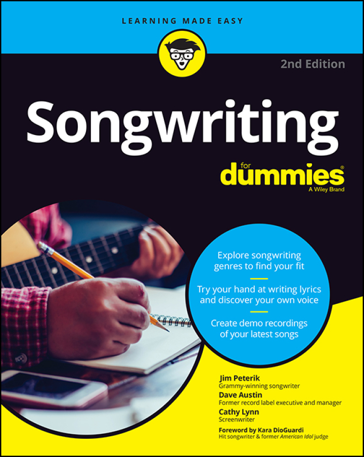 Cover image: Songwriting For Dummies