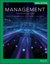 Cover image: Management, EMEA Edition 14th edition 9781119677796