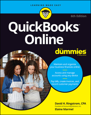 Cover image: QuickBooks Online For Dummies 6th edition 9781119679073