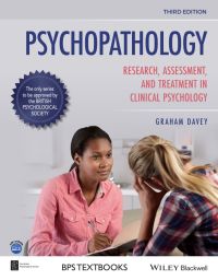 Cover image: Psychopathology: Research, Assessment and Treatment in Clinical Psychology 3rd edition 9781119679189