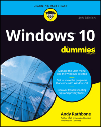 Cover image: Windows 10 For Dummies 4th edition 9781119679332