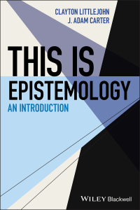Imagen de portada: This Is Epistemology 1st edition 9781118336823