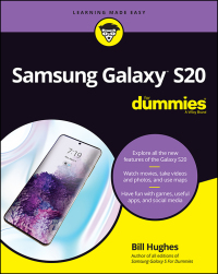 Cover image: Samsung Galaxy S20 For Dummies 1st edition 9781119680499