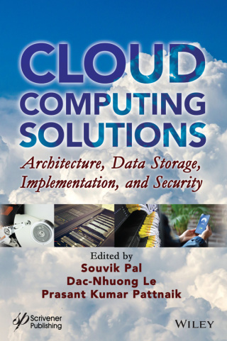 Cover image: Cloud Computing Solutions: Architecture, Data Storage, Implementation, and Security 1st edition 9781119681656