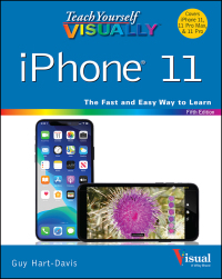 Imagen de portada: Teach Yourself VISUALLY iPhone 11, 11Pro, and 11 Pro Max 5th edition 9781119683889