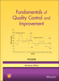 Imagen de portada: Fundamentals of Quality Control and Improvement 5th edition 9781119692331