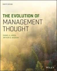 Cover image: The Evolution of Management Thought 8th edition 9781119692850