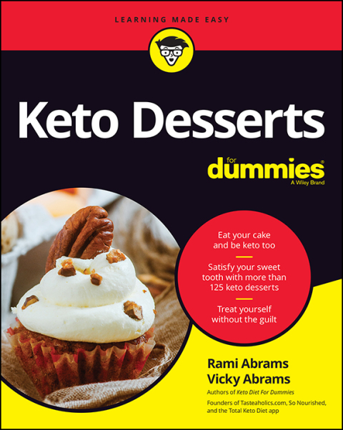 Keto Desserts For Dummies, 1st Edition - FULL INSTANT DOWNLOAD | PDF DOCX EPUB
