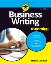 Cover image: Business Writing For Dummies 3rd edition 9781119696698