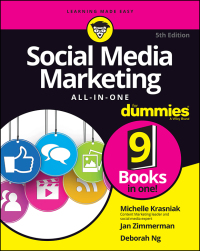 Cover image: Social Media Marketing All-in-One For Dummies 5th edition 9781119696872