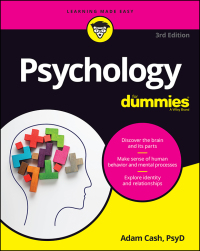 Cover image: Psychology For Dummies 3rd edition 9781119700296