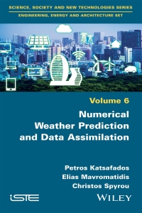 Cover image: Numerical Weather Prediction and Data Assimilation 1st edition 9781786301413