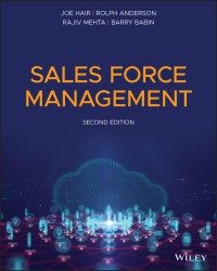 Cover image: Sales Force Management: Building Customer Relationships and Partnerships 2nd edition 9781119702832