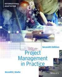 Immagine di copertina: Project Management in Practice, International Adaptation 7th edition 9781119703037