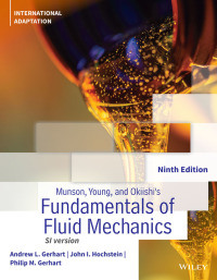 Immagine di copertina: Munson, Young and Okiishi's Fundamentals of Fluid Mechanics, International Adaptation 9th edition 9781119703266