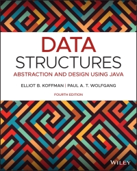 Imagen de portada: Data Structures: Abstraction and Design Using Java 4th edition 9781119703617