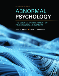 Titelbild: Abnormal Psychology: The Science and Treatment of Psychological Disorders 15th edition 9781119705475