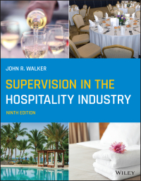 Imagen de portada: Supervision in the Hospitality Industry 9th edition 9781119749202