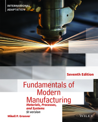 Cover image: Fundamentals of Modern Manufacturing: Materials, Processes and Systems, International Adaptation 7th edition 9781119706427