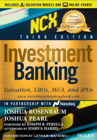 Cover image: Investment Banking 3rd edition 9781119706182