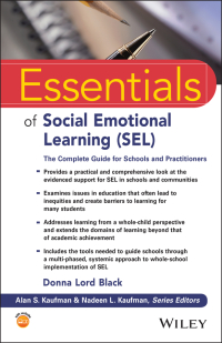 Cover image: Essentials of Social Emotional Learning (SEL) 1st edition 9781119709190