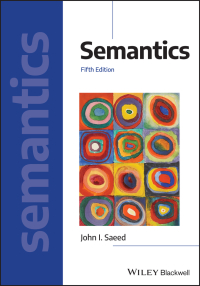Cover image: Semantics 5th edition 9781119709855