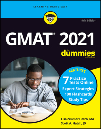 Cover image: GMAT For Dummies 2021 9th edition 9781119711933