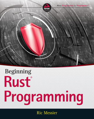 Cover image: Beginning Rust Programming 1st edition 9781119712978