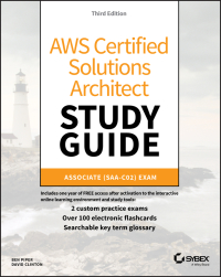 Cover image: AWS Certified Solutions Architect Study Guide 3rd edition 9781119713081