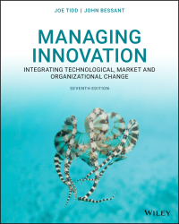 Cover image: Managing Innovation: Integrating Technological, Market and Organizational Change, Enhanced Edition 7th edition 9781119713302