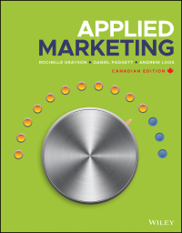 Cover image: Applied Marketing, Canadian Edition 1st edition 9781119713265