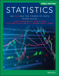 Cover image: Statistics: Unlocking the Power of Data, EMEA Edition 2nd edition 9781119657187