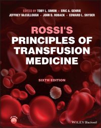 صورة الغلاف: Rossi's Principles of Transfusion Medicine 6th edition 9781119719755